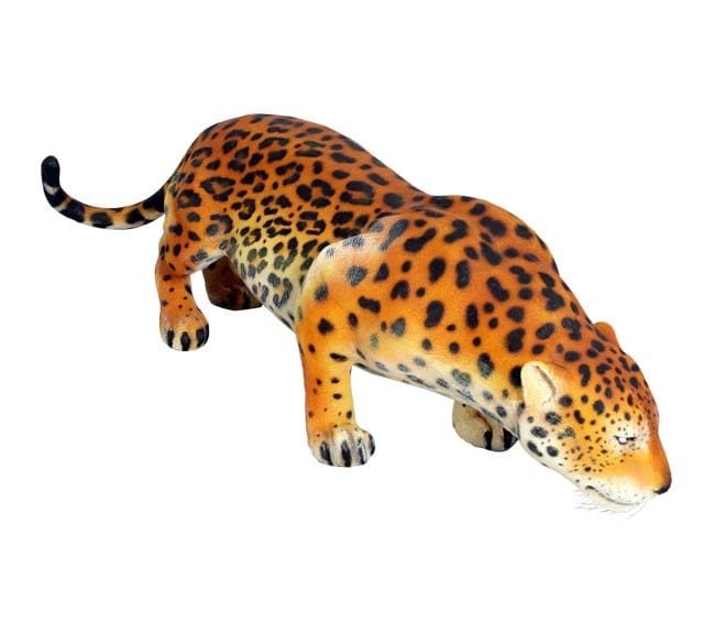 Jaguar Crouching statue
