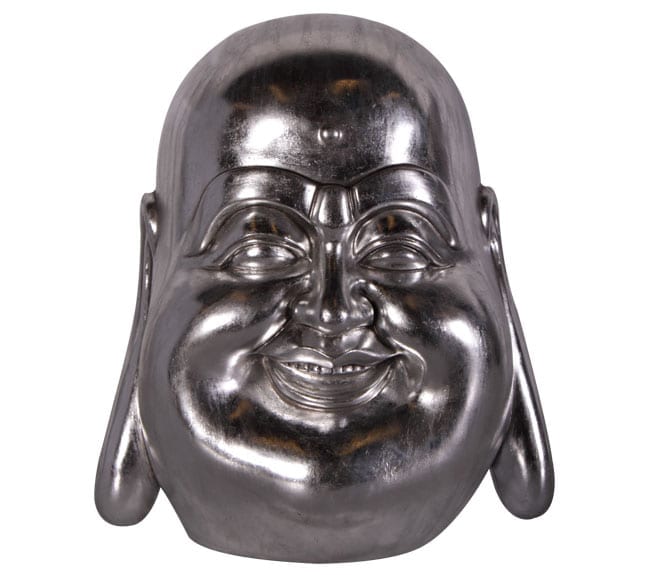 Fibreglass Jolly Buddha Head Statue