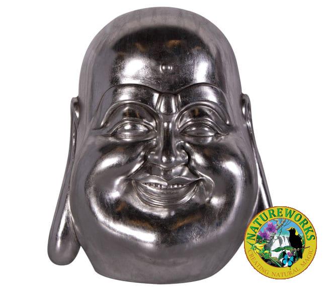 Fibreglass Jolly Buddha Head Statue