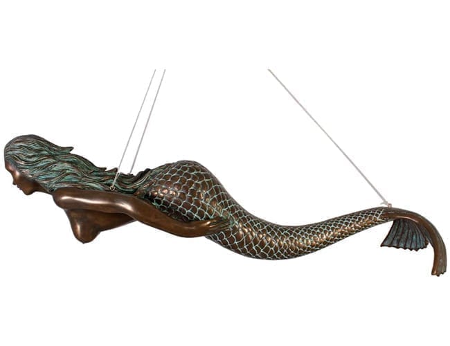 Fibreglass Mermaid Hanging Statue