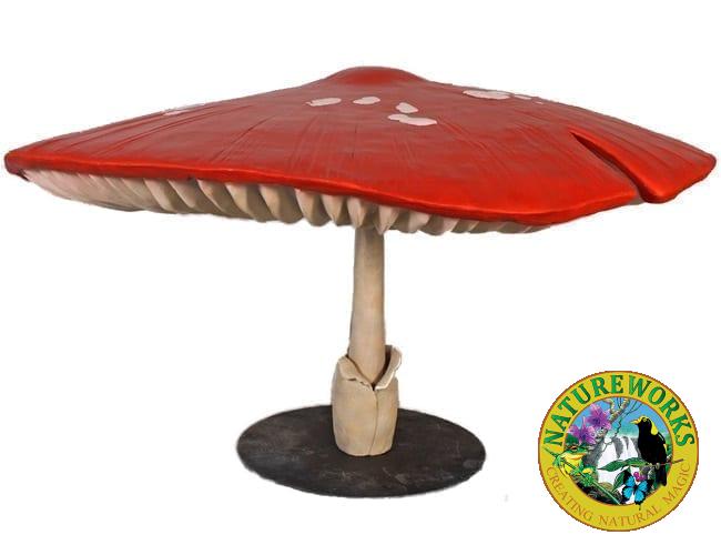 Fibreglass Mushroom Umbrella Giant m High
