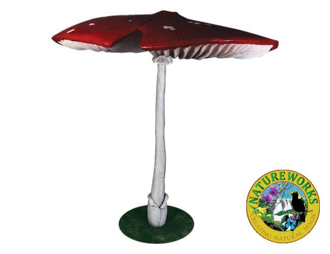Fibreglass Mushroom Umbrella Giant m
