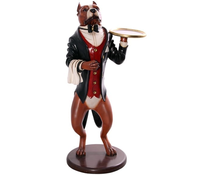 Fibreglass Pitbull Butler