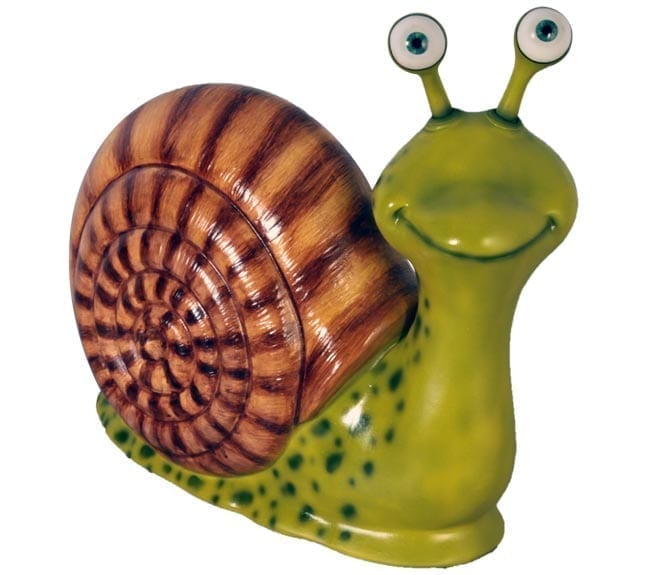 Fibreglass Playground Animal Snail Statue