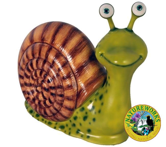 Fibreglass Snail Statue - Larger than life-size