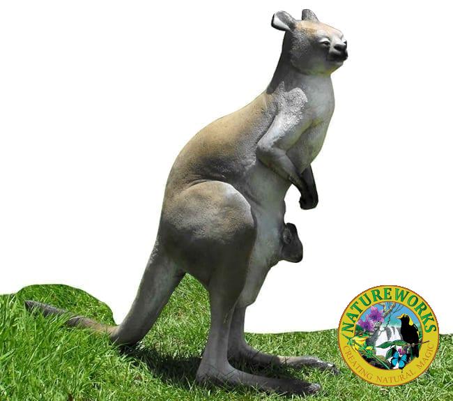 Fibreglass Procoptodon short faced kangaroo