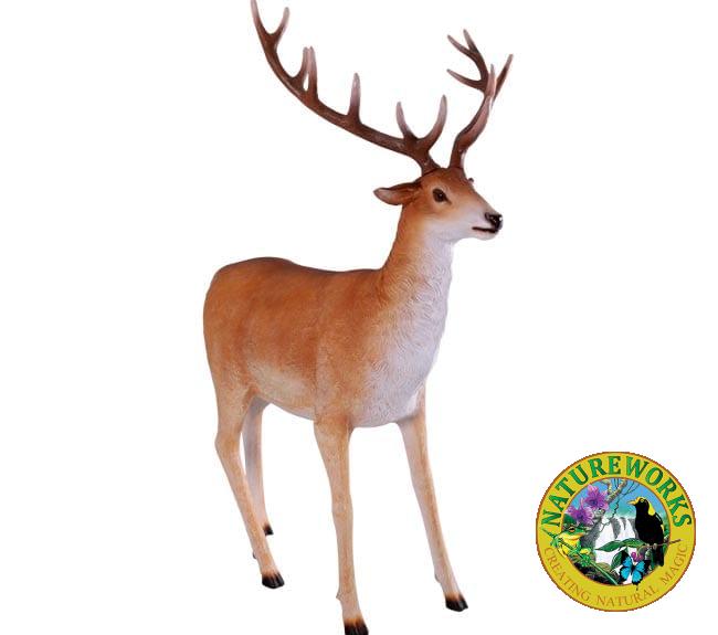 Natureworks Australia Fibreglass Reindeer Statue