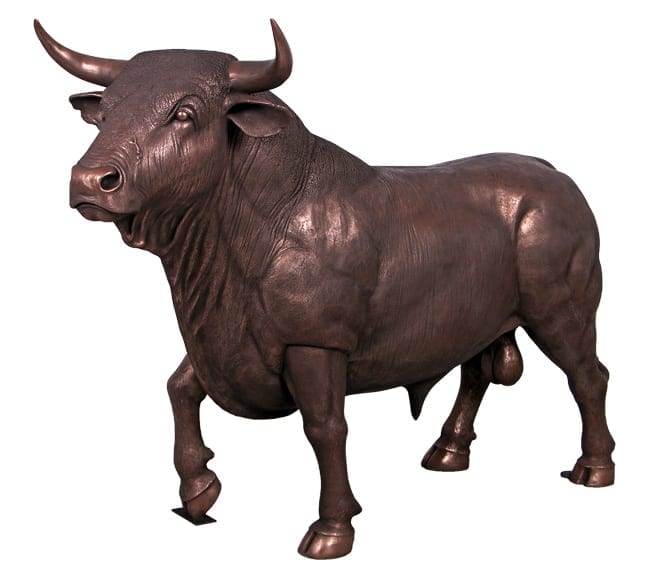 Natureworks Australia Fibreglass Spanish Bull Sculpture