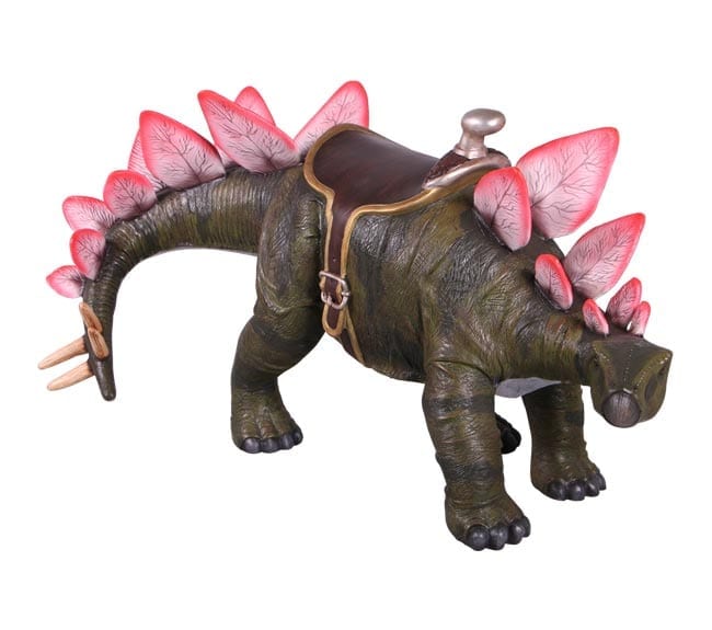 Fibreglass Stegosaurus Satue with Saddle