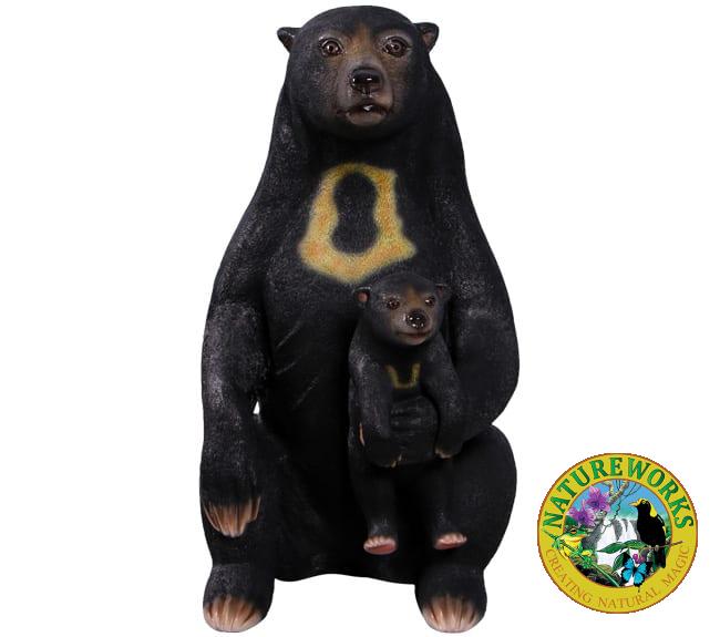 Fibreglass Sun Bear Garden Sculputre