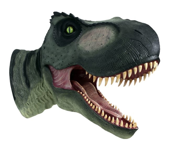 Fibreglass T Rex Dinosaur Sculpture Head Walking Large