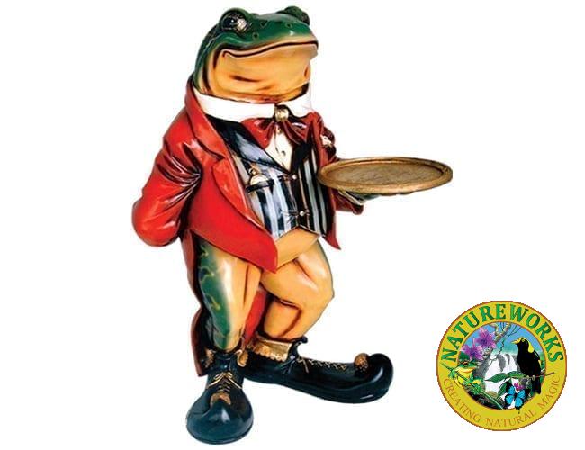 Frog Butler Statue large AFFRB