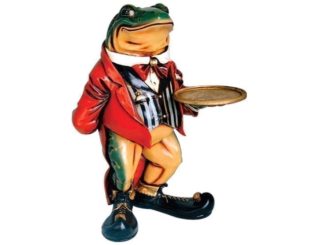 Frog Butler Statue large AFFRB