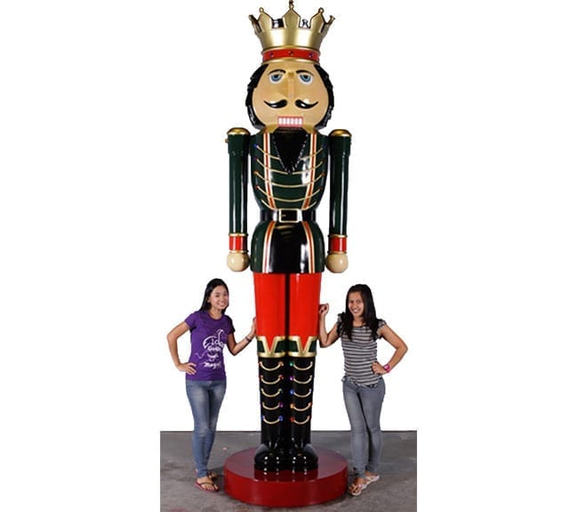Giant Fibreglass Nutcracker Jumbo ft