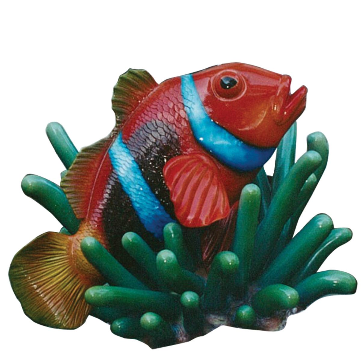 Natureworks Australia Giant colourful clown fish In anemone cluster