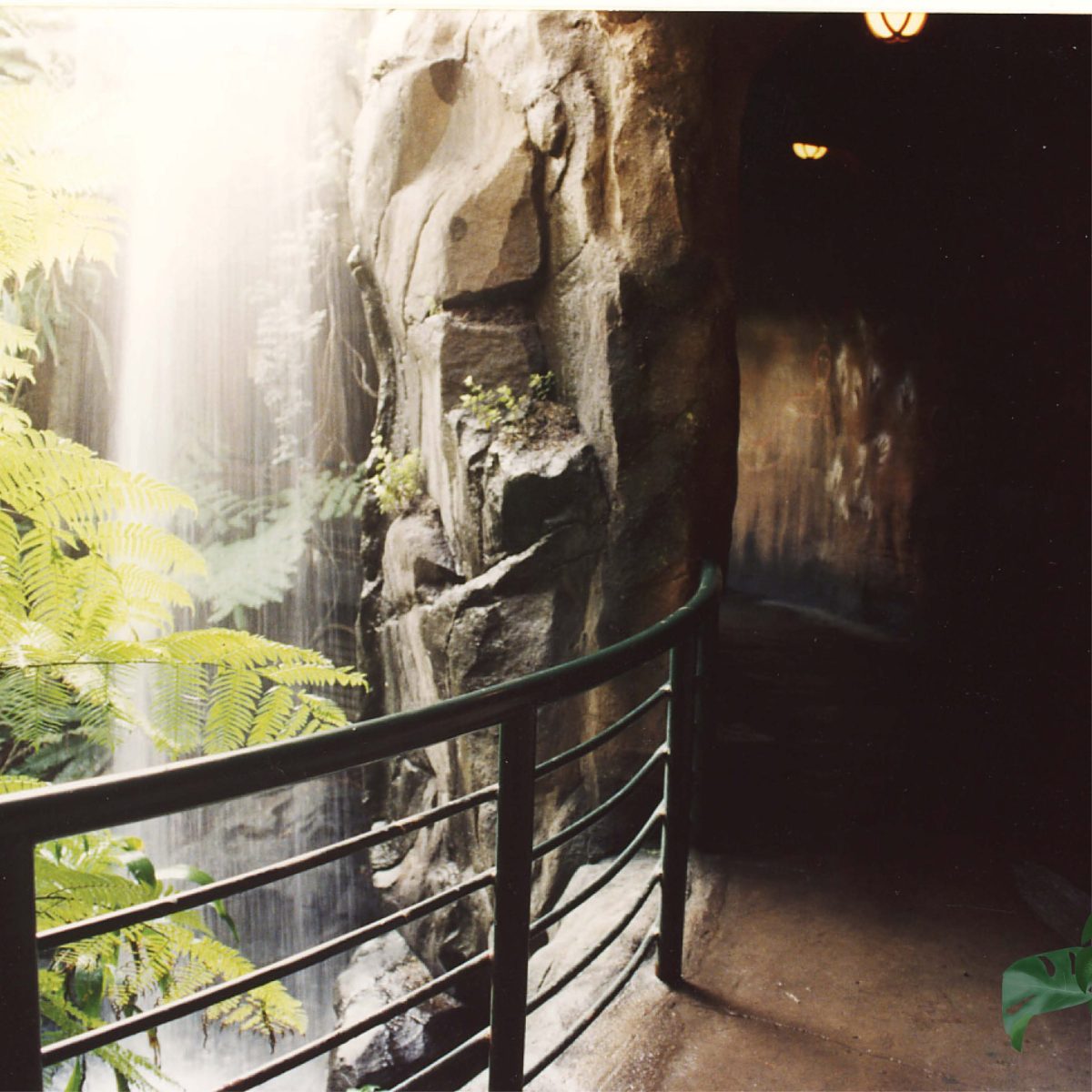 Natureworks Australia Gondwana Rainforest Sanctuary - Brisbane - Artificial Caves- showing waterfall