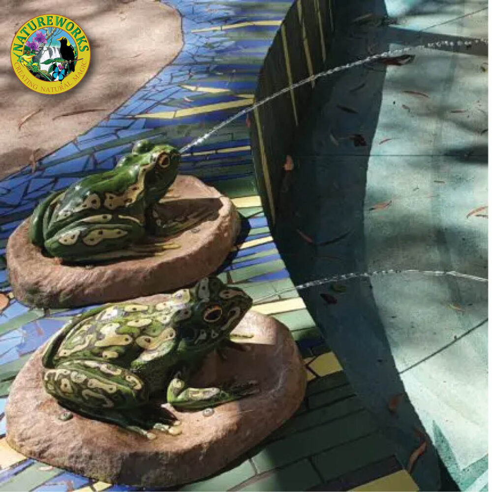 Green and Golden Bell Frog - water squirter