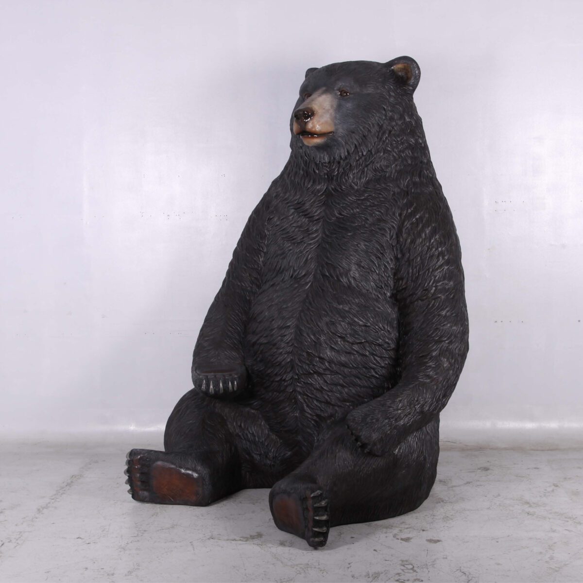 Natureworks Australia Grizzly Bear - Sitting jumbo - size 130011 Black angle view