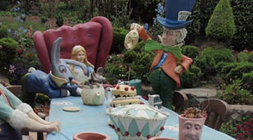 Natureworks Australia Hunter Valley Gardens Alice at the tea Party Copy