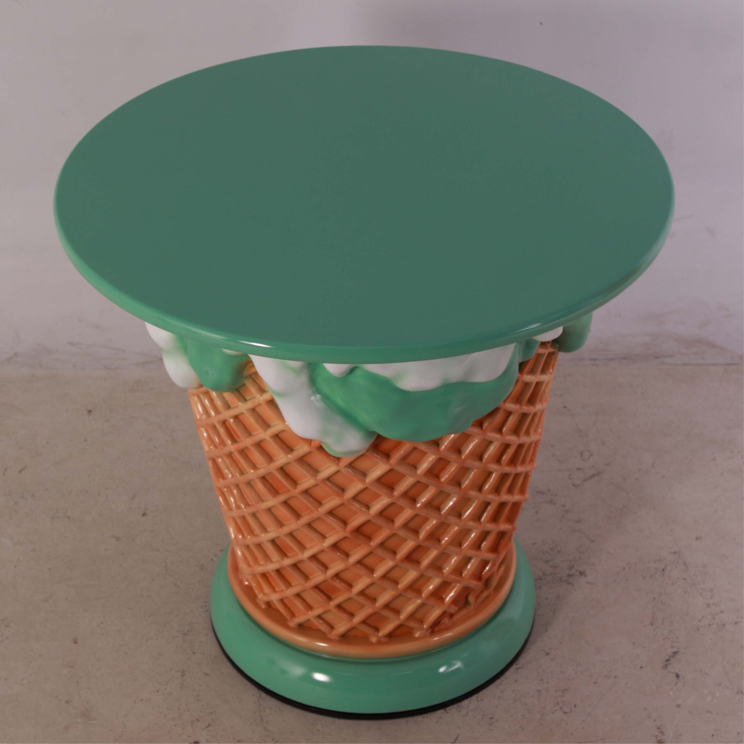 Natureworks Australia Ice cream table - 130019mint green - top view