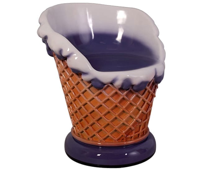 Ice Cream Chair Ube Ube