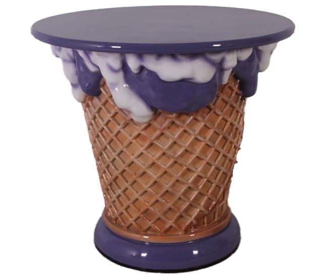 Ice Cream Table Ube Ube