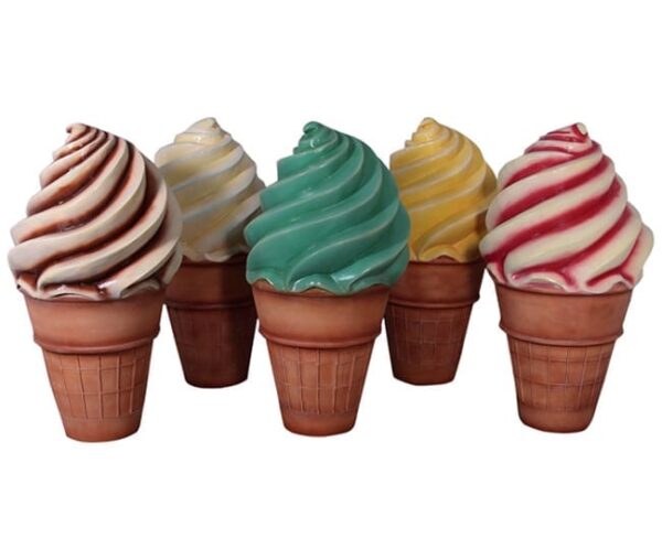Ice Creams Soft Serve Set