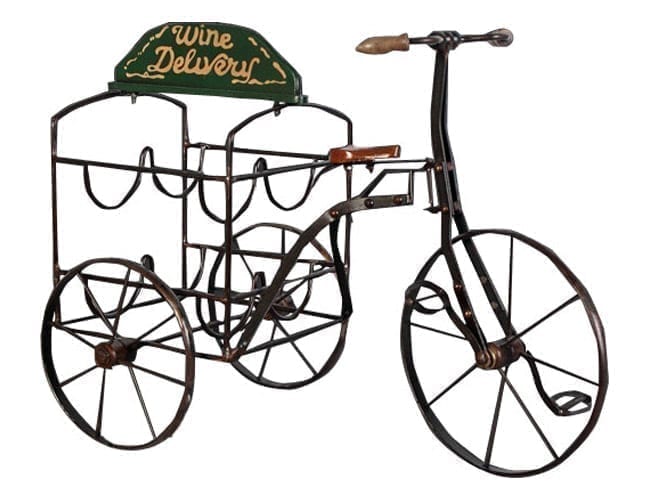 Iron Bicycle Wine Holder Small