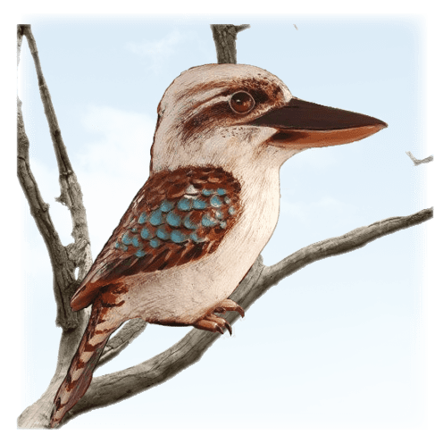Larger Than Life size Birds Category Kookaburra V