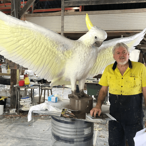 Natureworks Australia Larger Than Life size Birds Cockatoo m Image