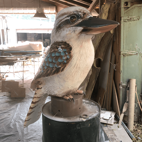 Natureworks Australia Larger Than Life size Birds Kookaburra m Image