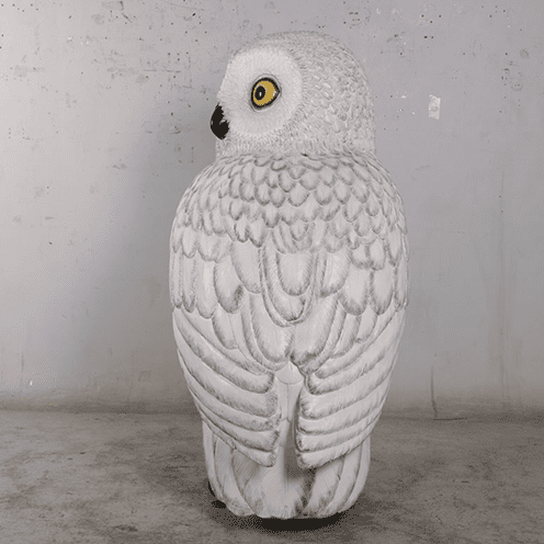 Natureworks Australia Larger Than Life size Birds Snowy Female Owl Image