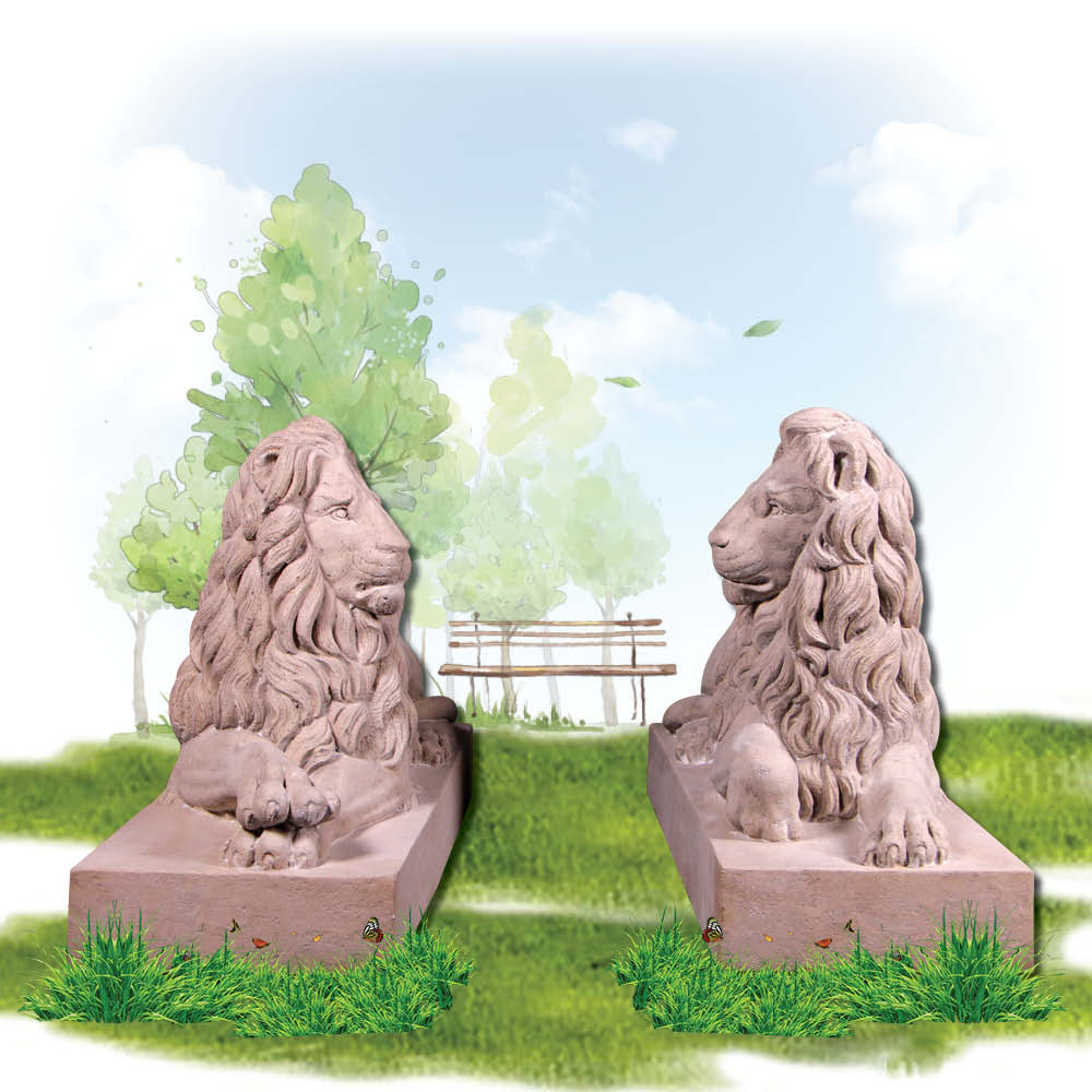 Natureworks Australia LionResting LookingLeft partofset