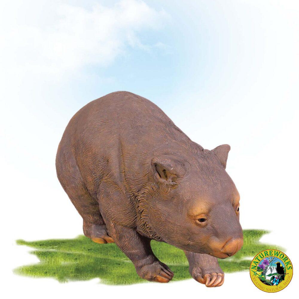 Wombat Common Statue