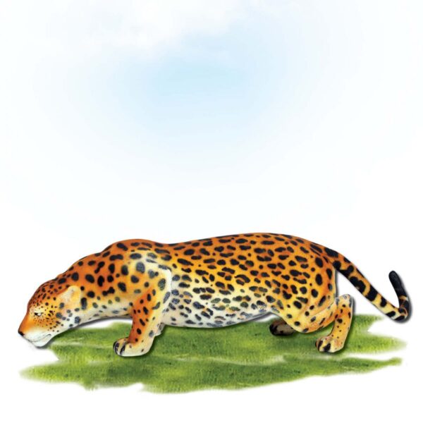 Jaguar Crouching statu