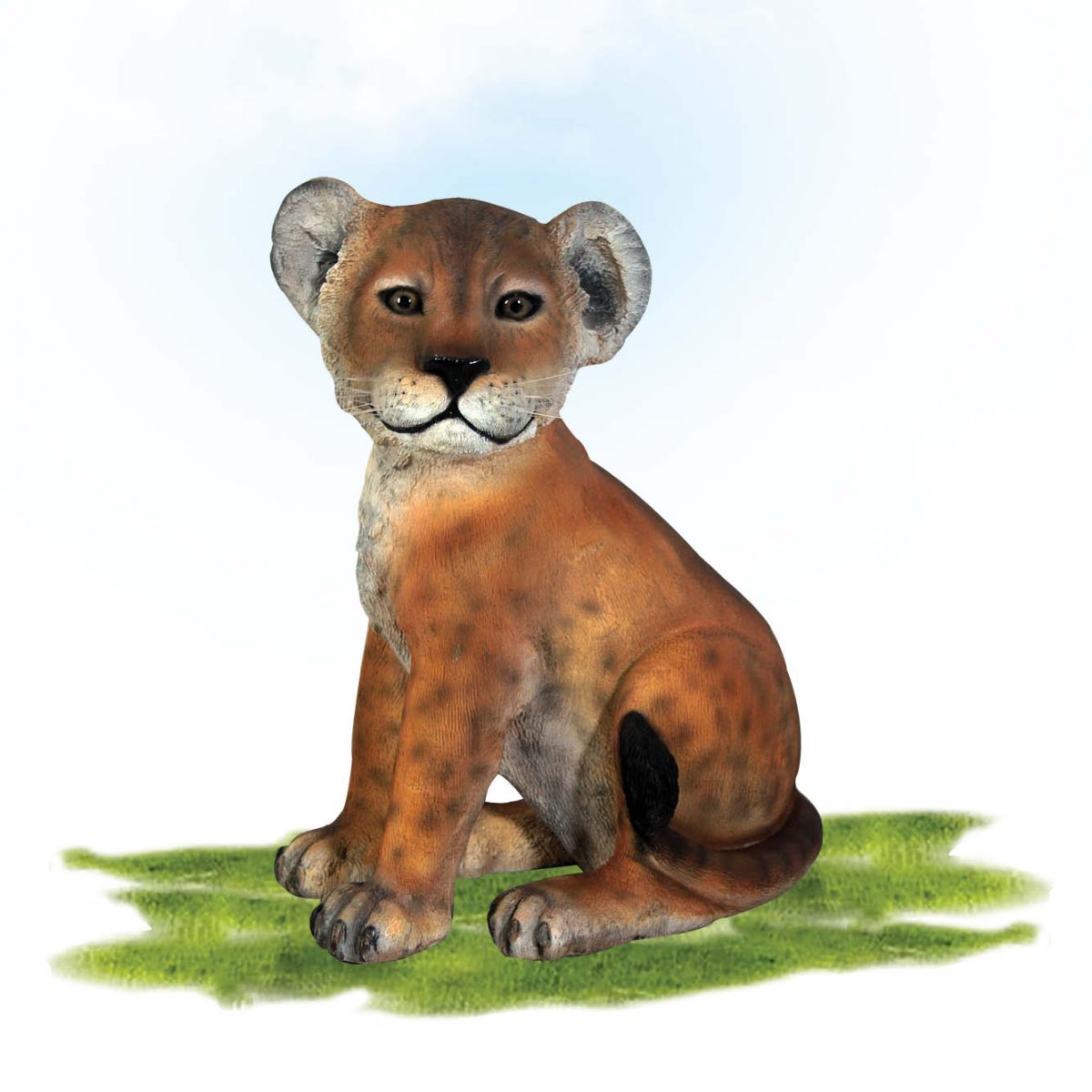 Natureworks Australia LionCub Sittingstatue