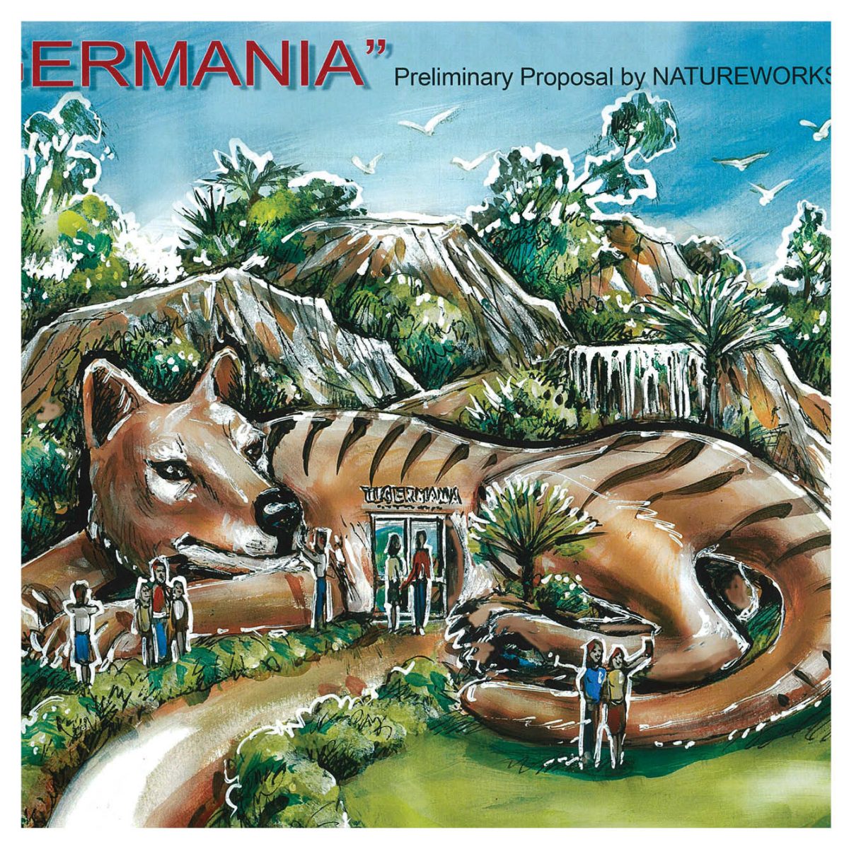 Natureworks Australia TigerManiaconcept GianttigerHouse