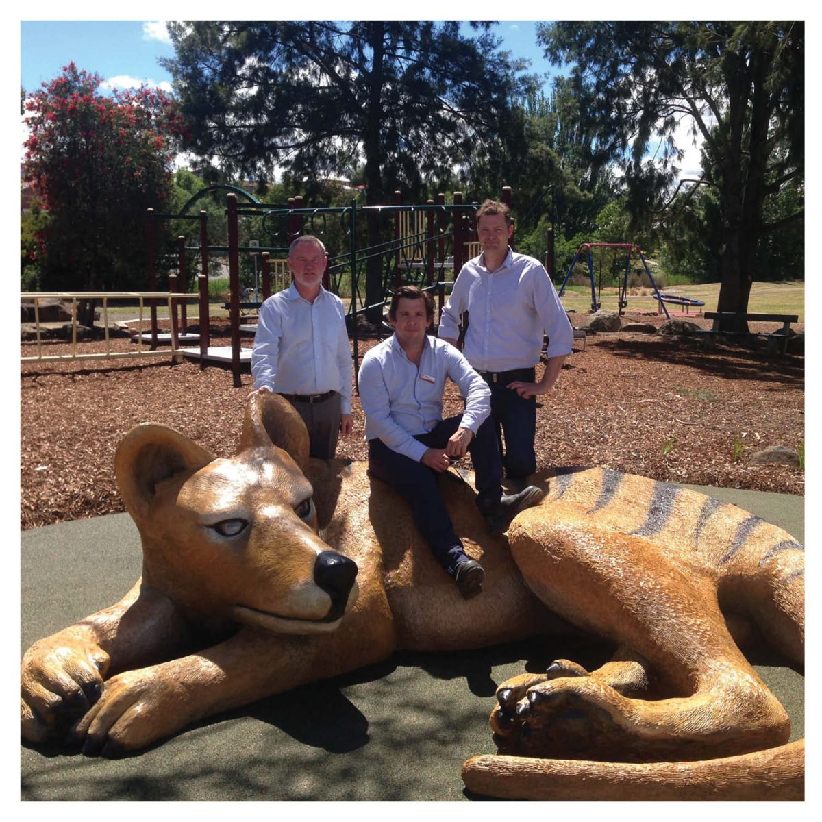 Natureworks Australia Thylacine Tasmaniantiger LargerThanLife size