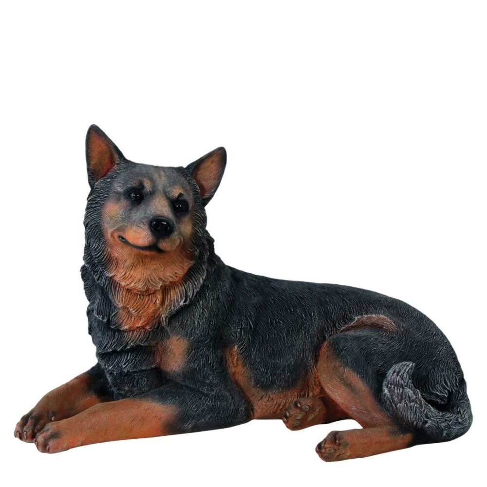 FibreglassBlueHeelerDoglying replica