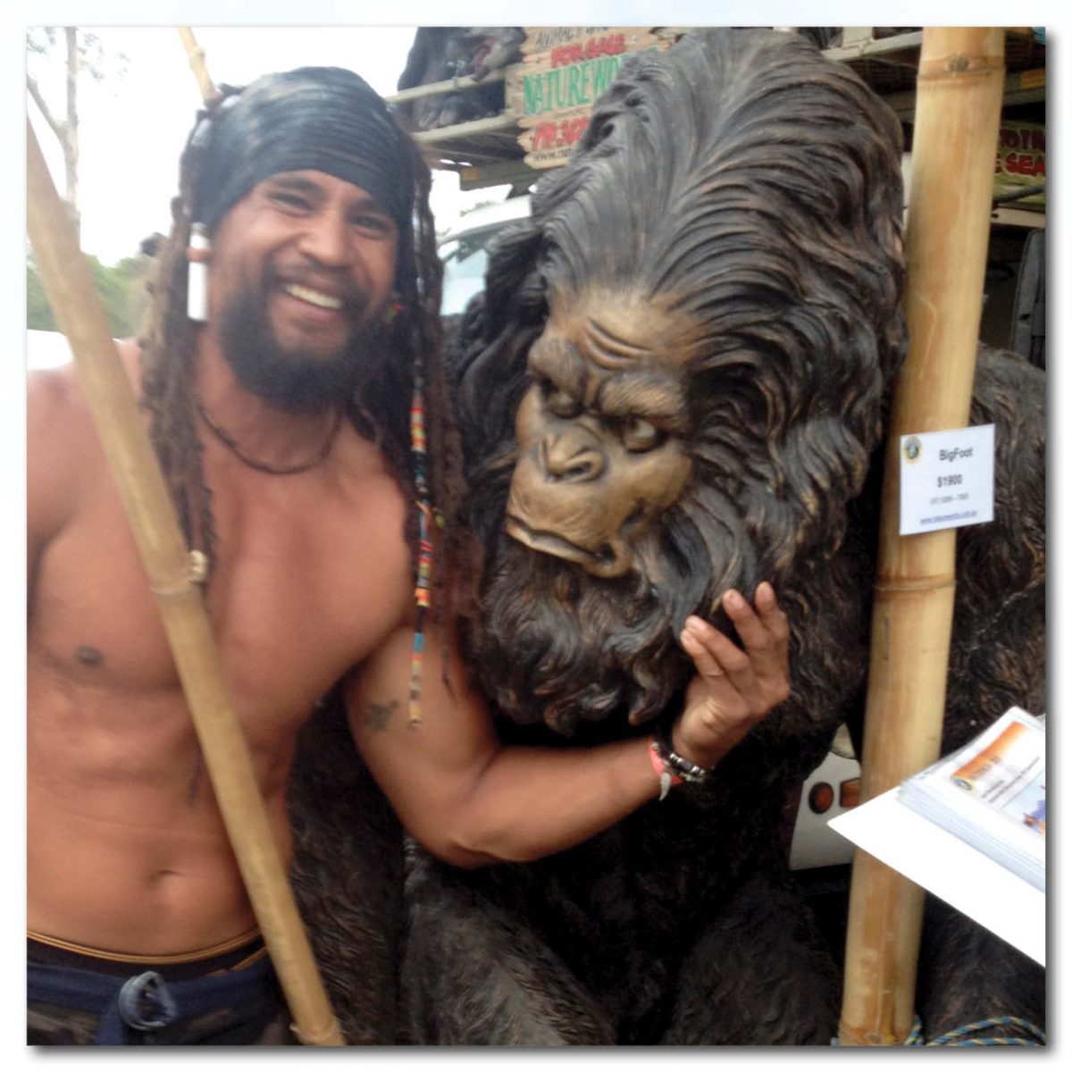 Natureworks Australia Mammals Fantasy mammals Bigfoot Yowi Product Image V px px