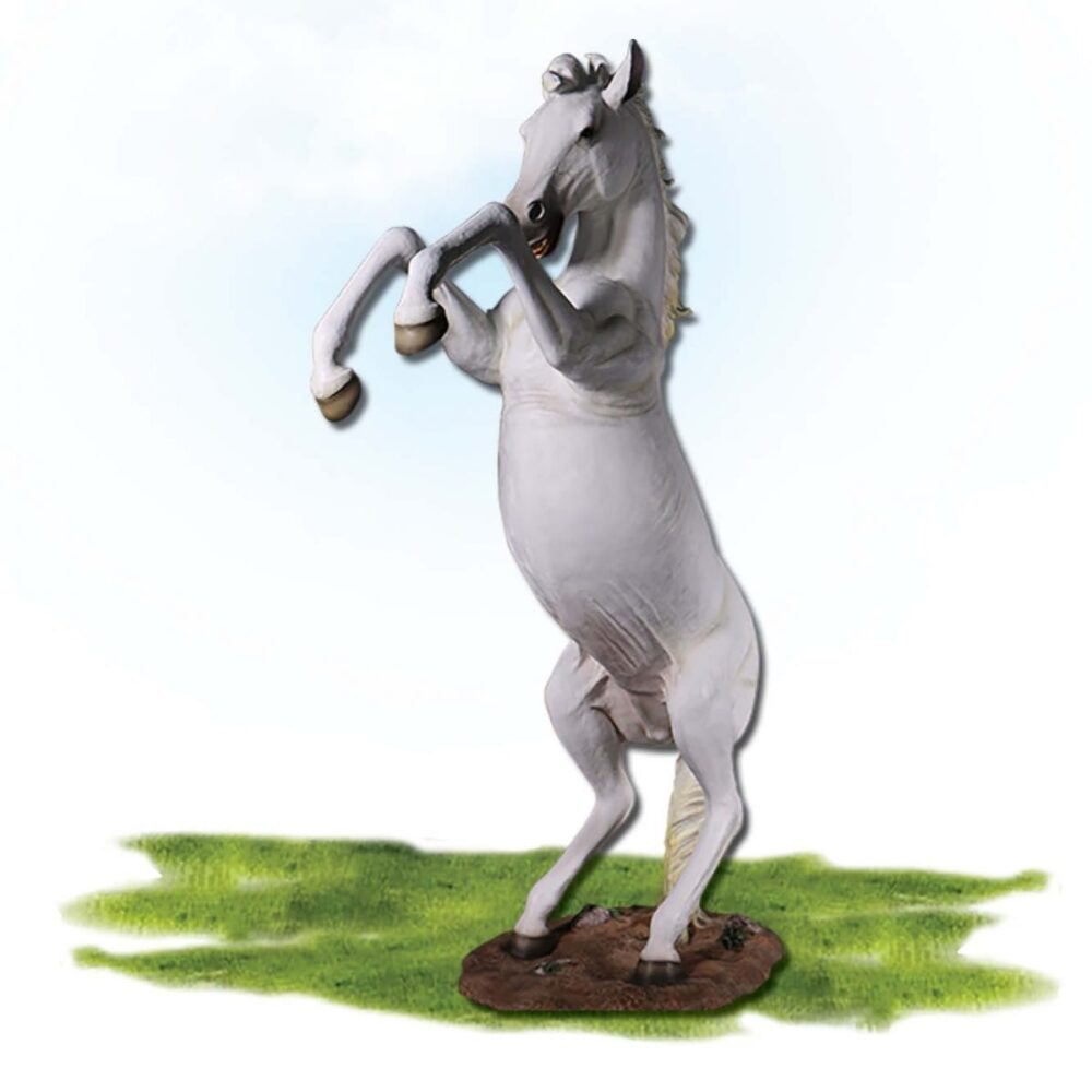 Mammals Farm animals Horses Rearing Horse Stallion White Product Image V px px