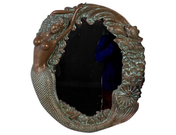 Mermaid Mirror NTGrnshBrnze