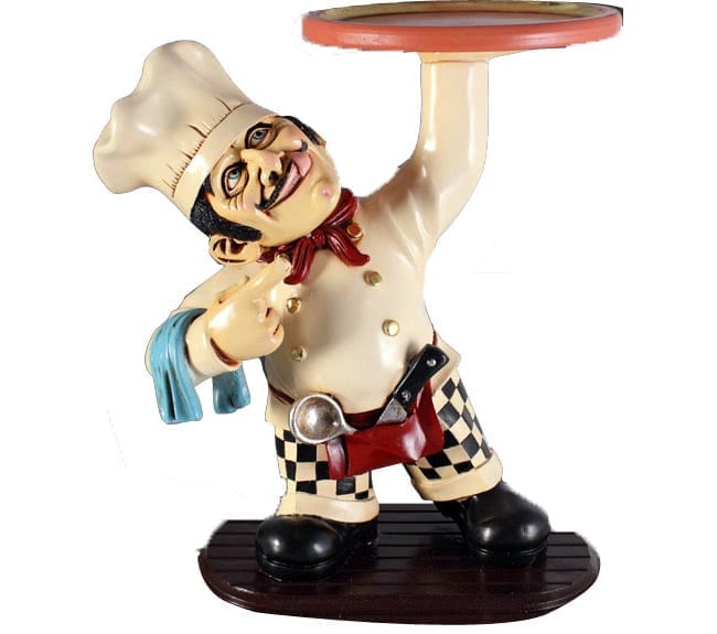 Mookie Cookie Chef Statue ft