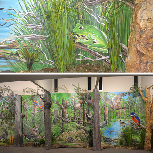 Mural Wall Art Category Image Environmental Centre Frog V