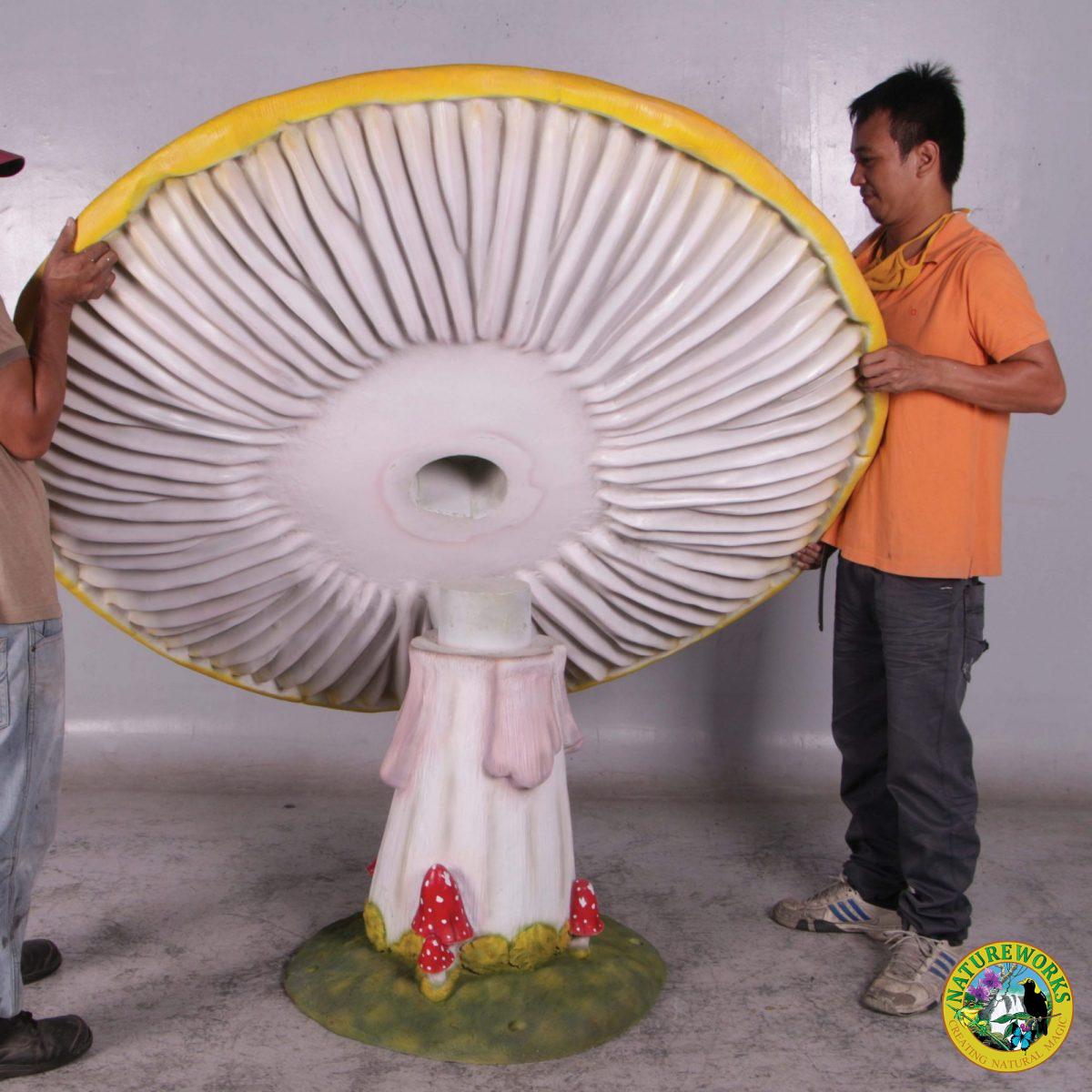 Natureworks Australia Mushroom Table large for fairy garden décor