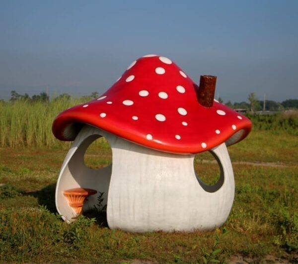 Mushroom Cubby House ideal playhouse for Child care Centre