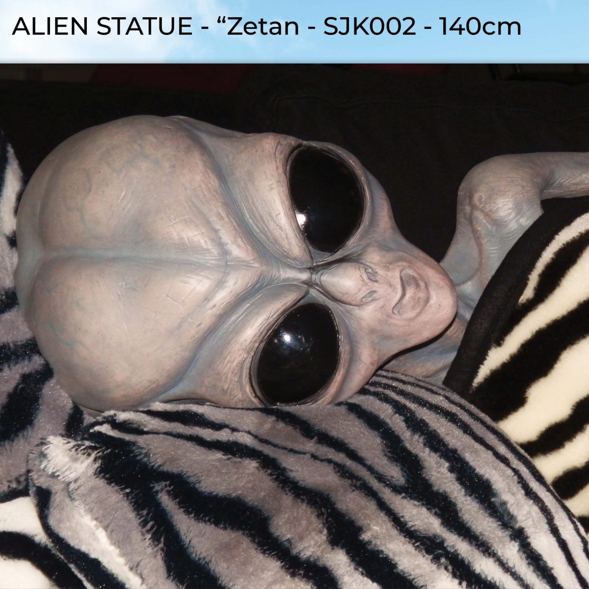 Natureworks Australia Alien - Zetan - full 3D model - sleeping