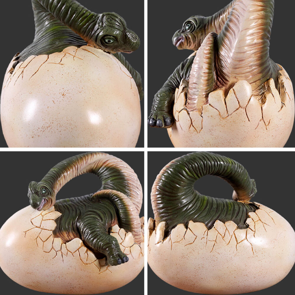 Natureworks Brachiosaurus Baby Hatching Dinosaur- various angle views-140036