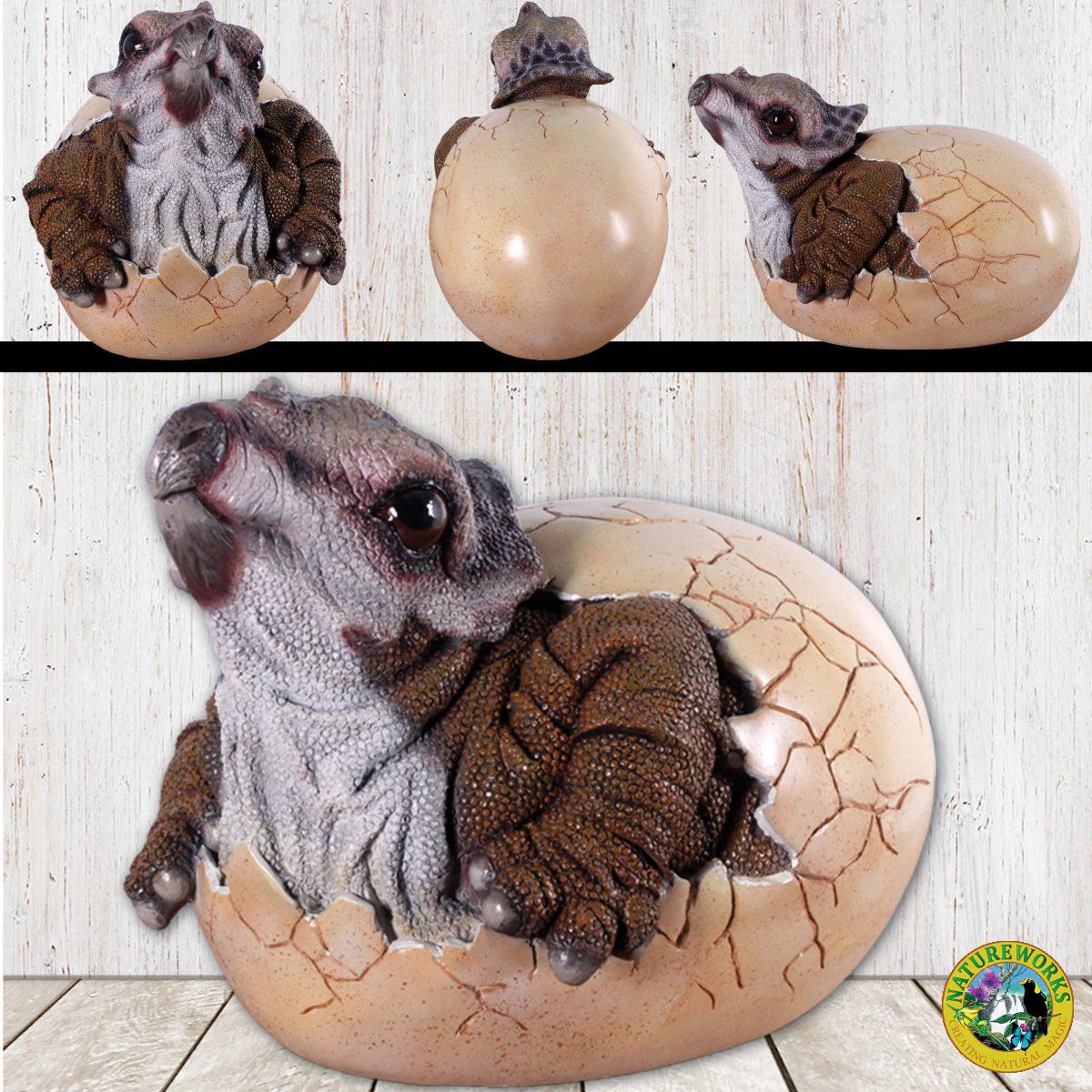 Natureworks Australia Triceratops Baby Hatching - 140035 - very cute