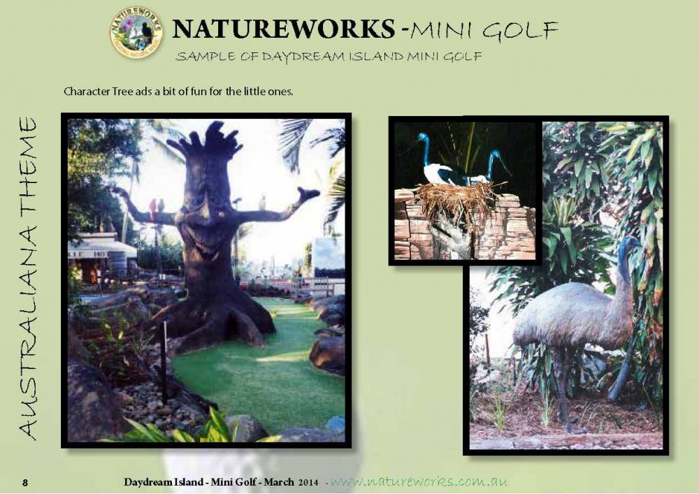 Natureworks Mini Golf Catalogue  Page
